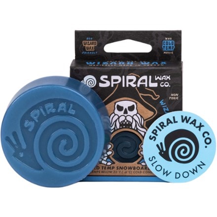 Spiral Wax Co. Wizard Wax Cold-Temp Snowboard Wax 3