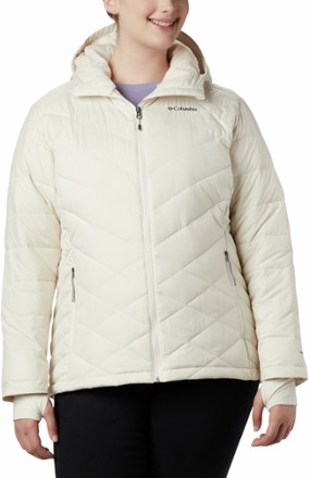 Nikwax Columbia Heavenly Hooded Insulated Jacket - Womens Plus Sizes