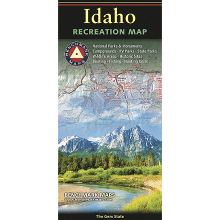 Benchmark Maps Idaho Recreation Map 0