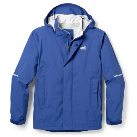 REI Co-op Rainier Rain Jacket  Blue M Kids