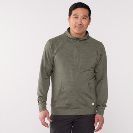 Vuori Ponto Performance Half-Zip Hoodie - Men's 1