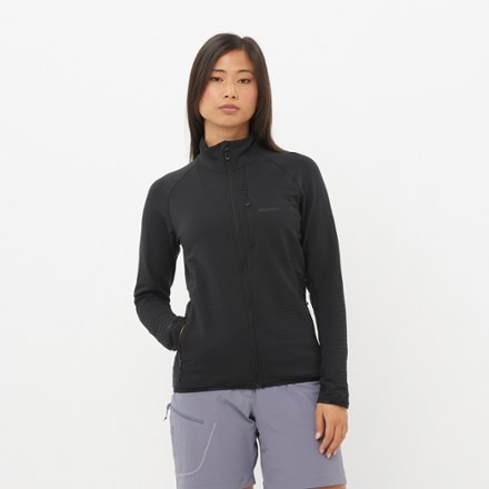 Salomon Essential Lightwarm Full-Zip Fleece Jacket - Women's 1