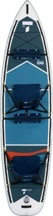 TAHE Beach SUP-Yak Tandem Inflatable Stand Up Paddle Board with Paddles - 11'6" 2