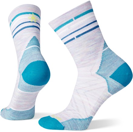 Smartwool Performance Run Zero Cushion Mid Crew Socks - Women's 0