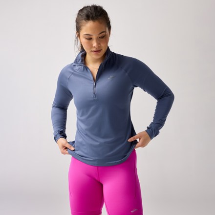 Brooks Brooks Women's Dash Half-Zip 3.0 Top  Blue S - $55.83 at REI.com