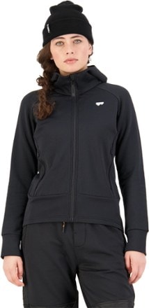 Mons Royale Nevis Wool Fleece Hood Jacket - Women's 1