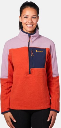 half zip fleece jacket