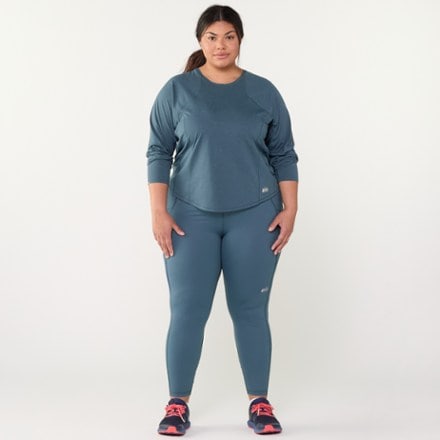 REI Co-op Swiftland High-Low-Hem Long-Sleeve Running T-Shirt - Women's 6