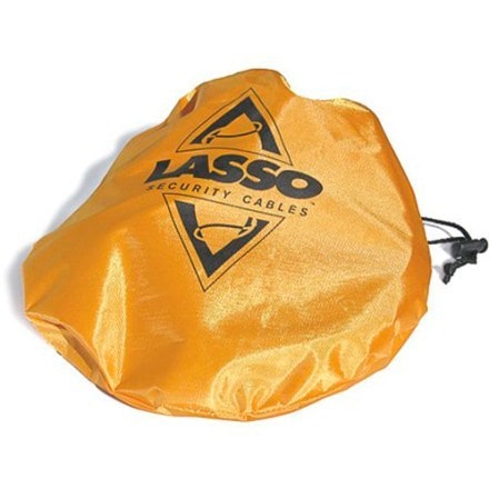 Lasso Kayak Security Lock for Touring and Recreational Kayaks Stuff Sack (Black)