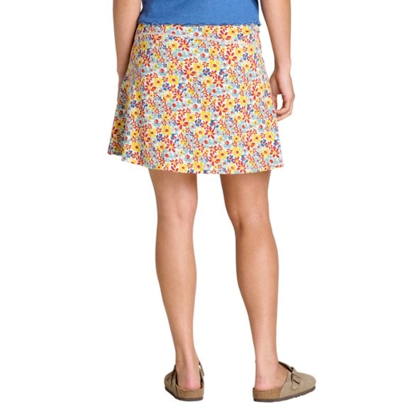 On Body Image of color Barley Multi Floral Print