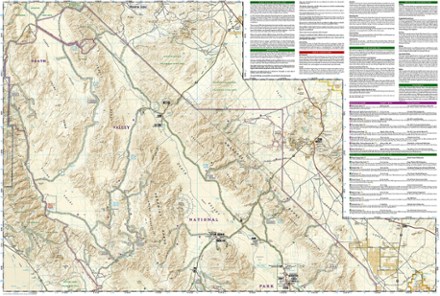 Death Valley National Park Map National Geographic Death Valley National Park Trail Map - California | Rei  Co-Op