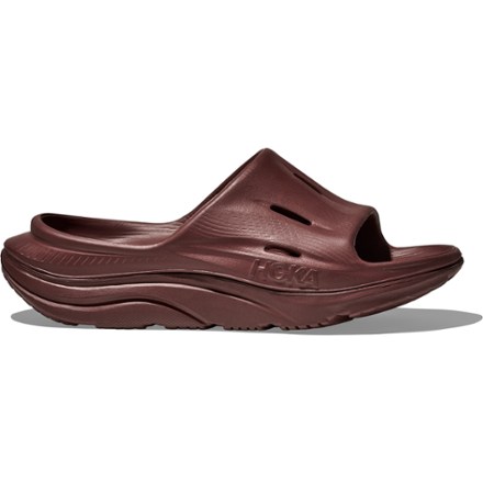 HOKA ORA Recovery 3 Slides Brown 10 Mens/12 Womens