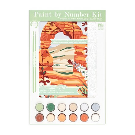 Elle Cree Arches National Park Paint-by-Number Kit 0