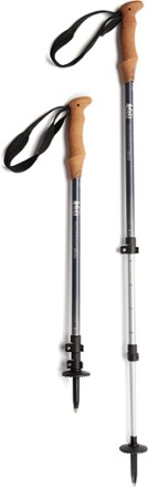 REI Co-op Traverse Power Lock Cork Trekking Poles - Pair