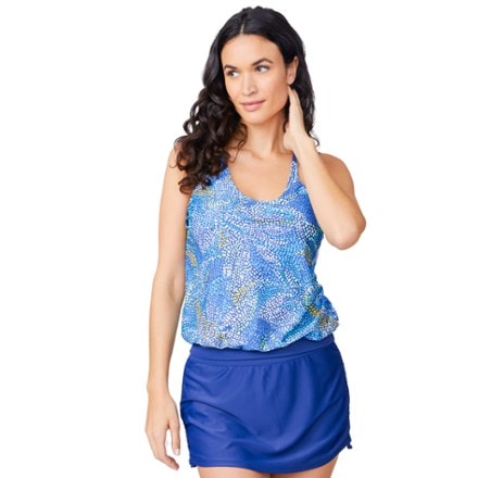 Free Country Double-Strap Cutout Swimsuit Top - Women's Bottoms not included