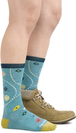 Darn Tough Garden Crew Socks- Women's 2