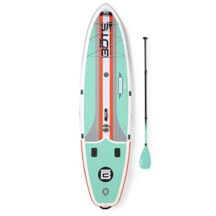 BOTE Breeze Aero BLOOM Inflatable Paddle Board with Paddle - 10'6" 0