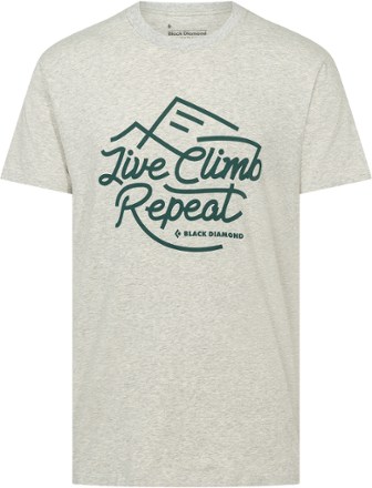 Black Diamond Live Climb Repeat T-Shirt - Mens