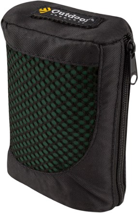 Outdoor Products Backpacker Poncho Back view (Navy)