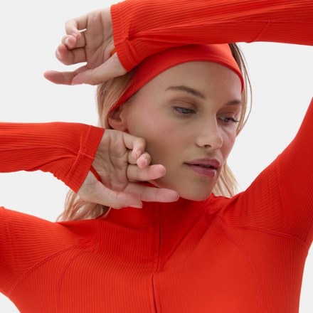 Halfdays Julie Ribbed Quarter-Zip Top - Women's 4