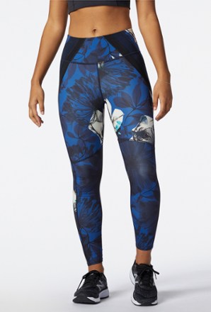 New Balance Transform 7/8 NBSleek Printed Tights - Women