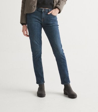 DUER Fireside Denim Girlfriend Pants - Women's 0