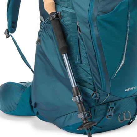 Gregory Deva 70 Pack - Women's Trekking pole attachments (trekking poles not included)