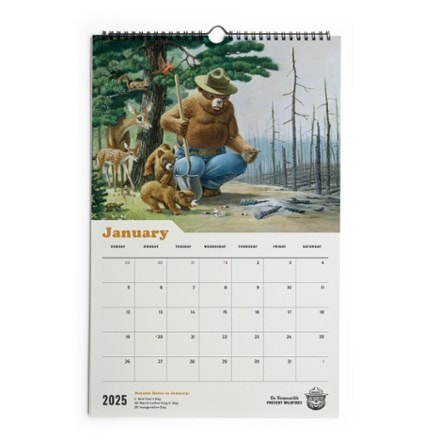 The Landmark Project 2025 Smokey Bear Calendar 1