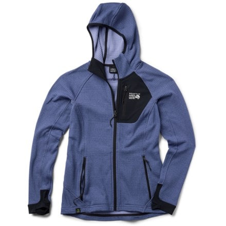 Mountain Hardwear Polartec Power Grid Full-Zip Fleece Hoody - Women's 0