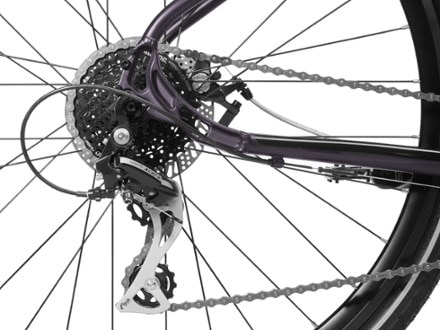 Co-op Cycles CTY 1.1 Step-Through Bike Rear derailleur (Midnight Purple)