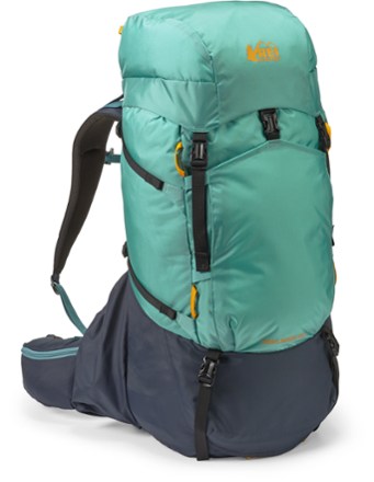 Backpacking pack recommended for use in wilderness environments.