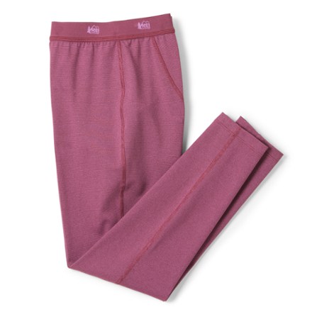 REI Co-op Midweight Base Layer Bottoms Purple L Kids