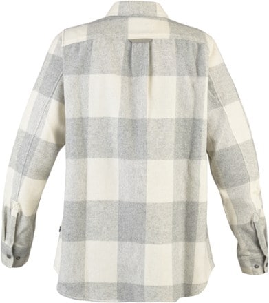 Fjallraven Canada Shirt - Women's Back view (Fog/Chalk White)