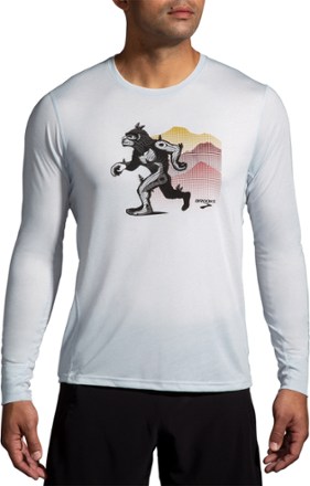 Brooks Distance Graphic Long-Sleeve Shirt - Men's 1
