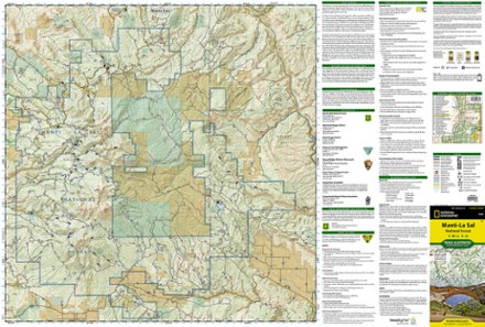 Manti La Sal National Forest Map National Geographic Manti La Sal National Forest Trail Map | Rei Co-Op