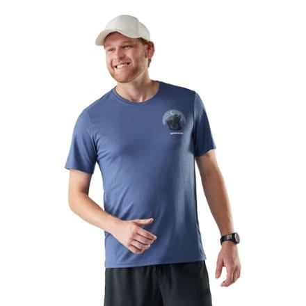Smartwool Lunar Bear Active Graphic T-Shirt 0