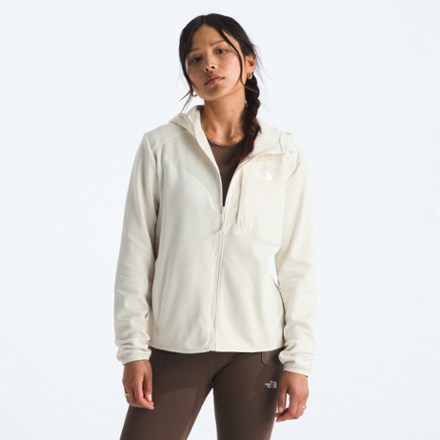 The North Face Women's Performance Fleece Full-Zip Hoodie  White L