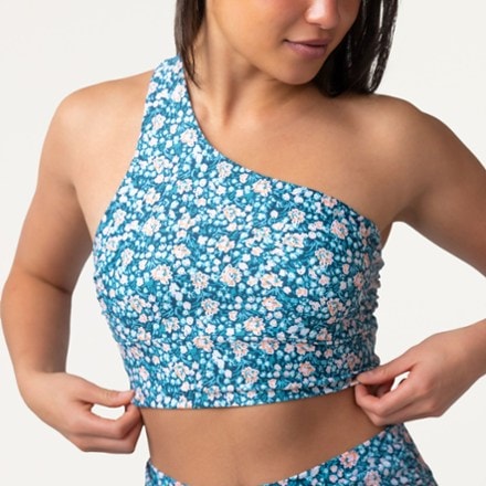 Nani Swimwear One-Shoulder Crop Swimsuit Top - Women's Bottoms not included