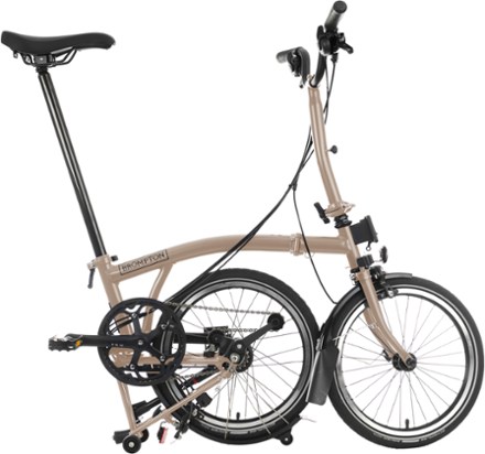 Brompton C Line Explore Folding Bike - Mid | REI Co-op
