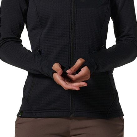 Mountain Hardwear Polartec Power Grid Full-Zip Fleece Hoody - Women's 5