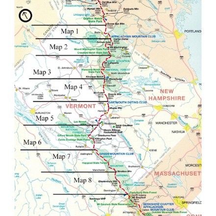 Appalachian Trail Map Virginia Pdf Appalachian Trail Books And Maps Rei Co Op