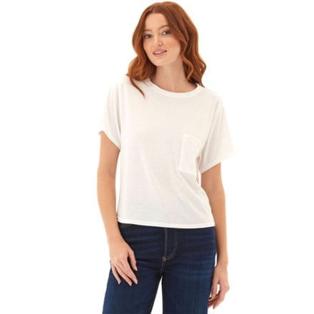 Threads 4 Thought Shelbie Triblend Jersey Pocket T-Shirt - Women's 0