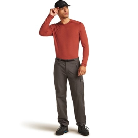 Icebreaker Merino 200 Oasis Long-Sleeve Crewe Thermal Top - Men's 6