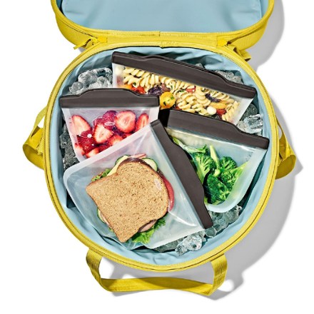 OXO Outdoor Silicone Reusable Stand-Up Bag - Quart - 32 oz. 7