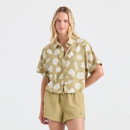 Roark Bless Up Camp Shirt - Women's 0