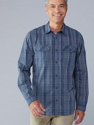 moss green long sleeve shirt