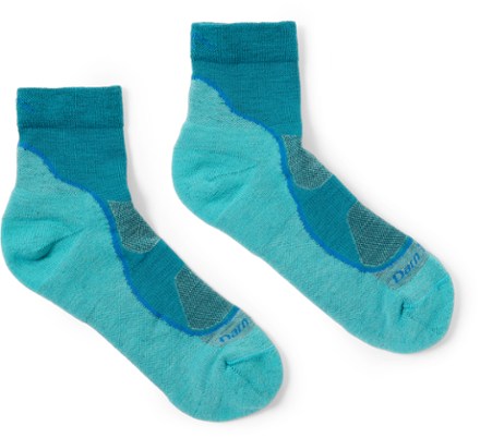 Darn Tough Light Hiker Quarter Lightweight Hiking Socks - Women's 1