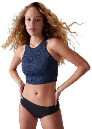 Athleta Conscious Crop Bikini Swimsuit Top - Women's D-DD Cup 0