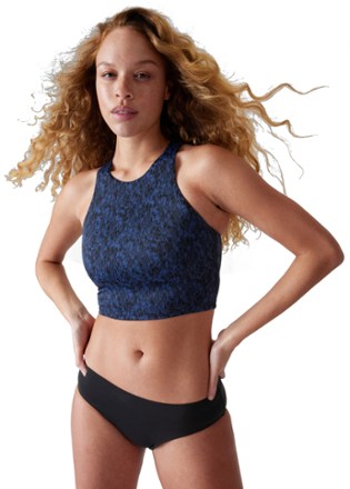 Athleta Conscious Crop Bikini Swimsuit Top - Women's D-DD Cup