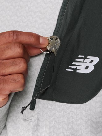 New Balance NB Heat Grid Half-Zip Top - Men's 5